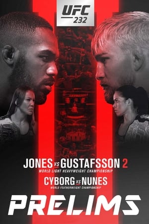 UFC 232: Jones vs. Gustafsson 2 poszter