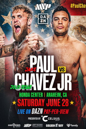 Jake Paul vs. Julio Cesar Chavez Jr poszter