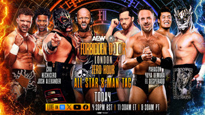 AEW x NJPW: Forbidden Door 2025 - Zero Hour háttérkép