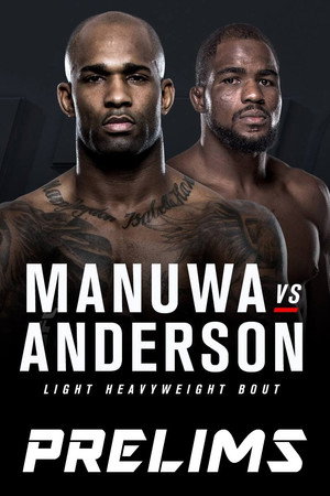 UFC Fight Night 107: Manuwa vs. Anderson poszter
