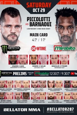 Bellator 287: Piccolotti vs. Barnaoui poszter