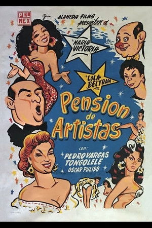 Pensión de artistas poszter