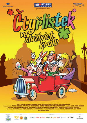 Čtyřlístek ve službách krále poszter