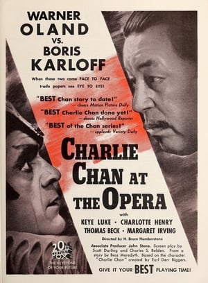 Charlie Chan at the Opera poszter