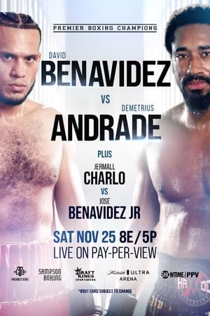 David Benavidez vs. Demetrius Andrade poszter