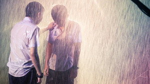 เมื่อฝนหยดลงบนหัว háttérkép