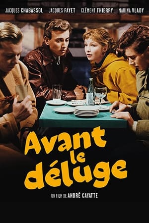 Avant le déluge poszter