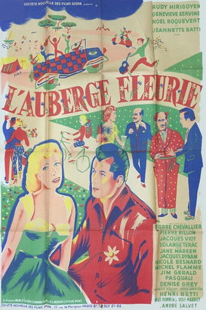 L'auberge fleurie poszter