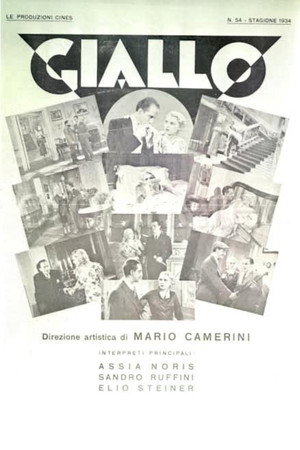 Giallo poszter