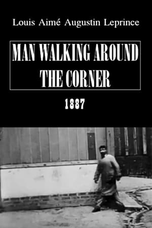 Man Walking Around a Corner poszter