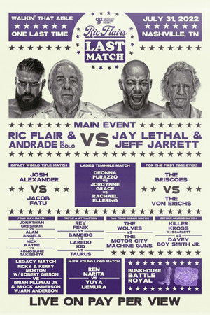 Jim Crockett Promotions: Ric Flair's Last Match poszter