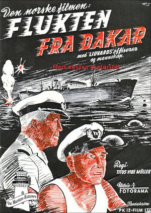 Flukten fra Dakar poszter