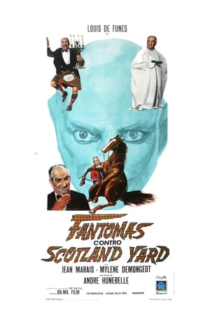 Fantomas a Scotland Yard ellen poszter