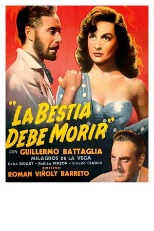 La bestia debe morir poszter