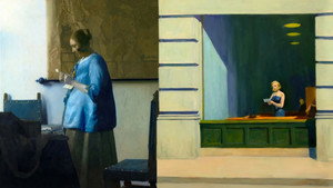 Hopper X Vermeer háttérkép