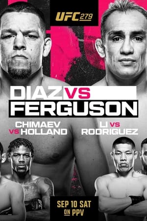 UFC 279: Diaz vs. Ferguson poszter