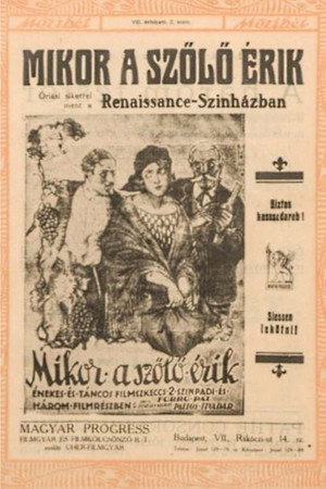 Mikor a szöllö érik poszter