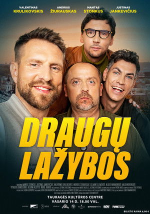 Draugų lažybos poszter