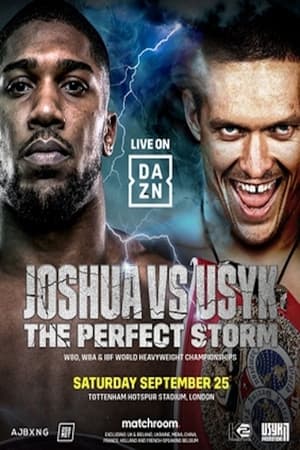 Anthony Joshua vs. Oleksandr Usyk poszter