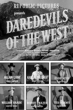 Daredevils of the West poszter