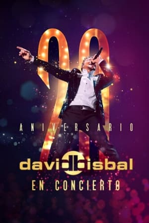 David Bisbal en concierto - 20 Aniversario poszter