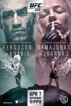 UFC 223: Khabib vs. Iaquinta poszter