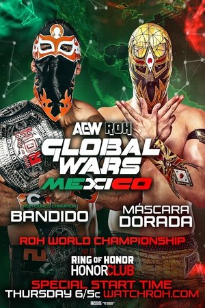 ROH/CMLL Global Wars Mexico poszter