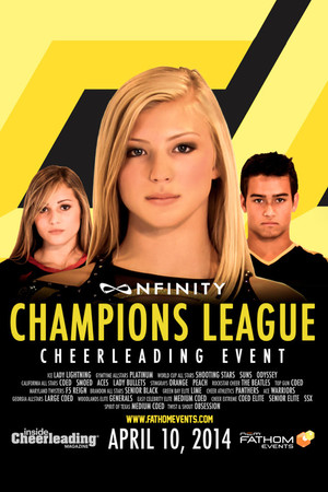 Nfinity Champions League Cheerleading Event poszter