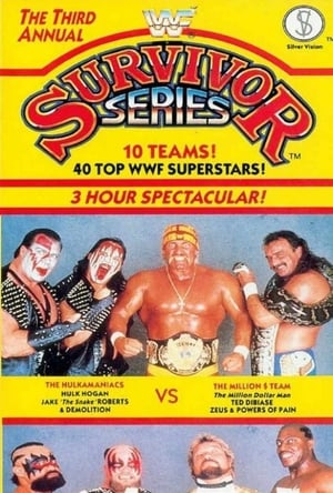 WWE Survivor Series 1989 poszter