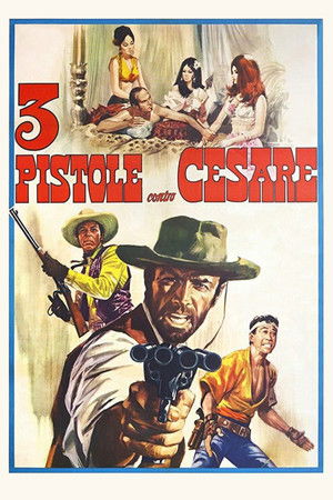 3 pistole contro Cesare poszter