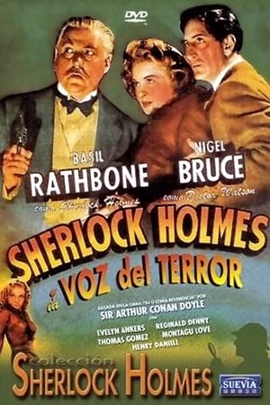 Sherlock Holmes and the Voice of Terror poszter