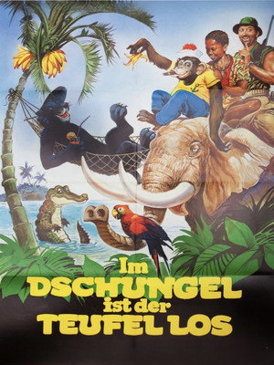 Im Dschungel ist der Teufel los poszter