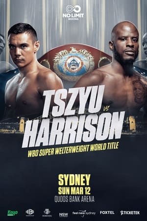 Tim Tszyu vs. Tony Harrison poszter