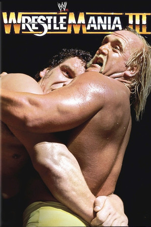 WWE WrestleMania III poszter