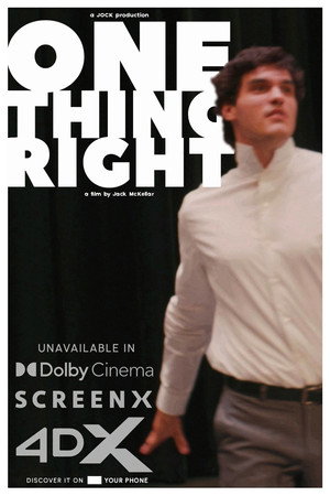 One Thing Right poszter