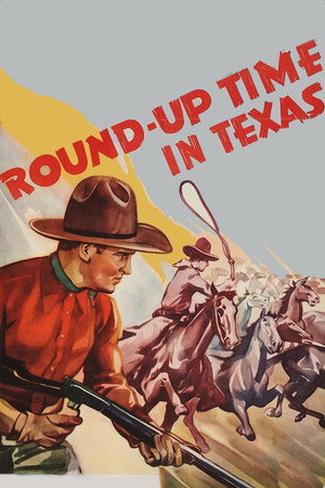 Round-Up Time in Texas poszter