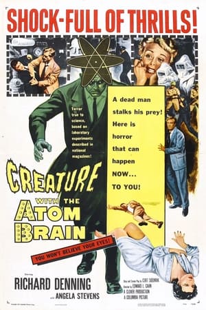 Creature with the Atom Brain poszter