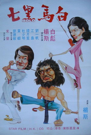 白馬黑七 poszter