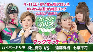 がいせん桜プロレス háttérkép