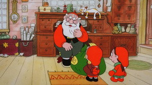 Joulupukki ja noitarumpu háttérkép
