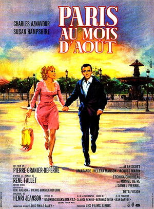 Paris au mois d'août poszter
