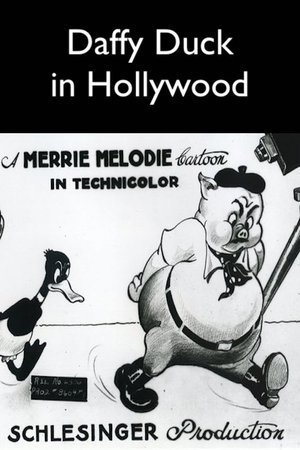 Daffy Duck in Hollywood poszter