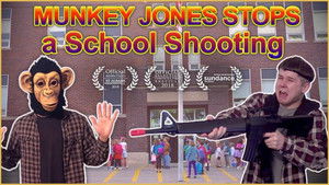 Munkey Jones Stops a School Shooting háttérkép