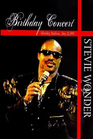 Stevie Wonder - Live at Wembley Stadium - London England 1989 poszter