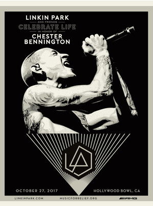 Linkin Park and Friends Celebrate Life in Honor of Chester Bennington poszter