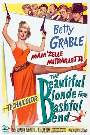 The Beautiful Blonde from Bashful Bend poszter