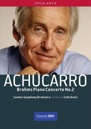 Achucarro Brahms Piano Concerto No. 2 poszter