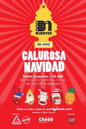 31 Minutos: Calurosa Navidad (En Vivo) poszter