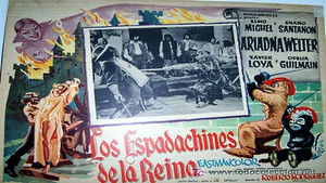 Los espadachines de la reina háttérkép