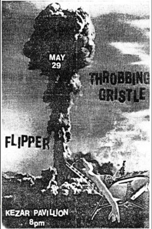 Throbbing Gristle - Live At Kezar poszter